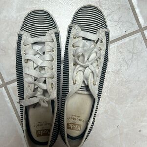 Kate spade and Keds. Mesh platform sneakers   Gently used